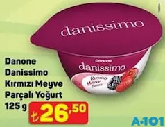 DANONE DANİSSİMO KIRMIZI MEYVE PARÇALI YOĞURT 125 G fiyat ve kampanya bilgisi